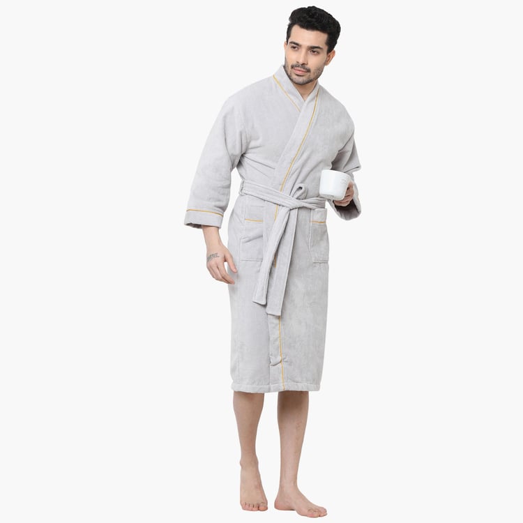 SPACES Exotica Cotton Adult Bathrobe, L