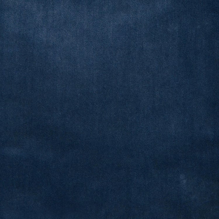 SPACES Cushlon Dark Blue Solid Fleece Queen Blanket - 230x250cm
