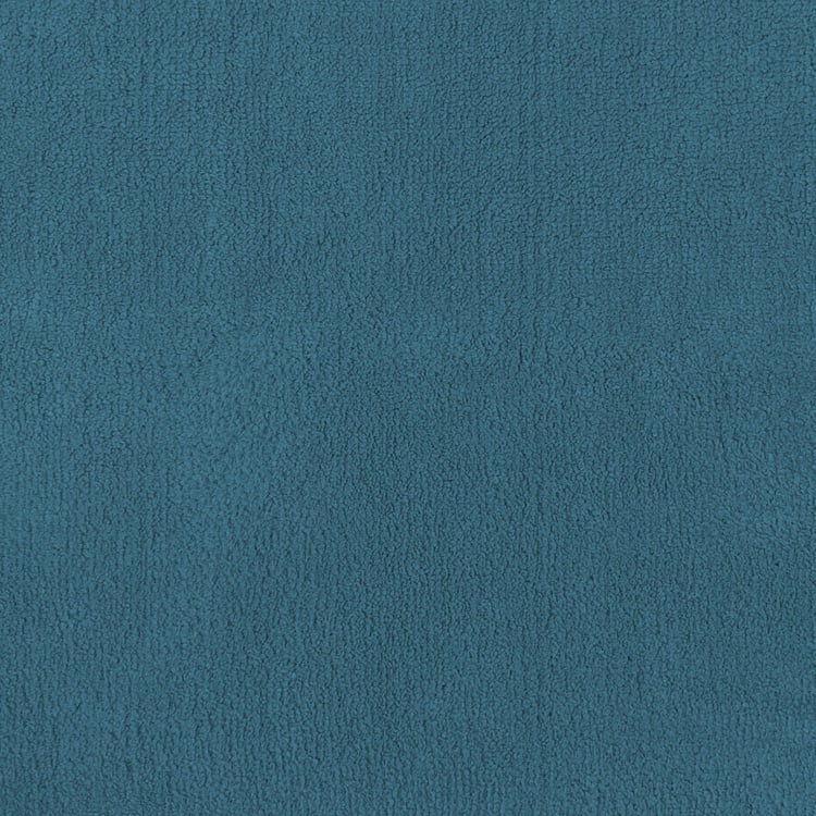 SPACES Cushlon Dark Blue Solid Single Fleece Blanket - 150x230 cm