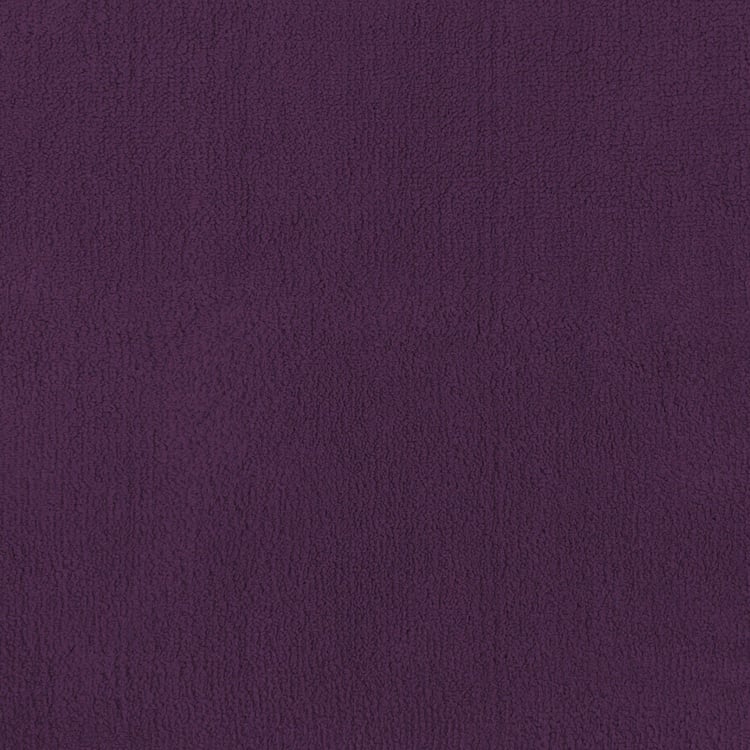 SPACES Cushlon Violet Solid Single Fleece Blanket - 150x230cm