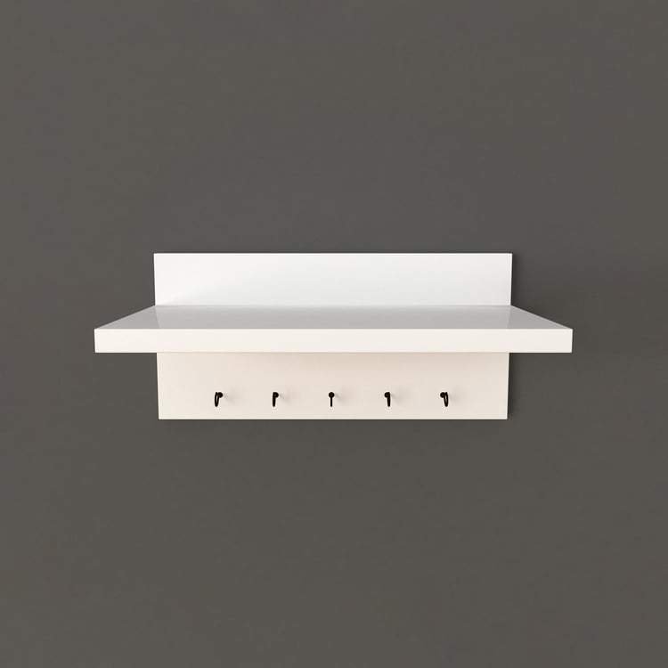 Helios Reynan Lucia Key Wall Shelf - White