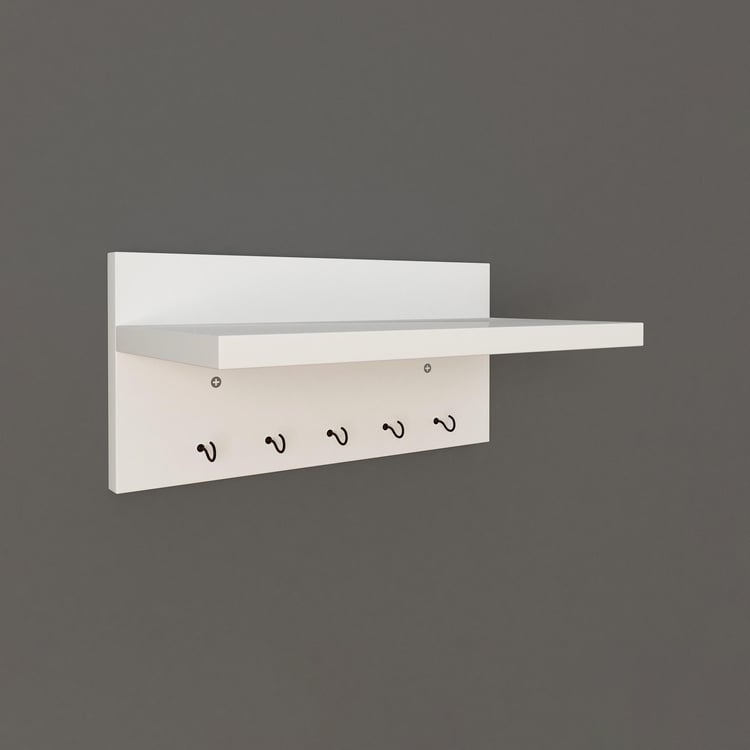 Helios Reynan Lucia Key Wall Shelf - White