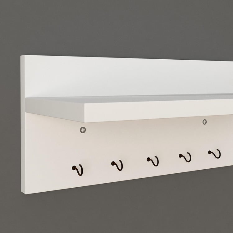 Helios Reynan Lucia Key Wall Shelf - White