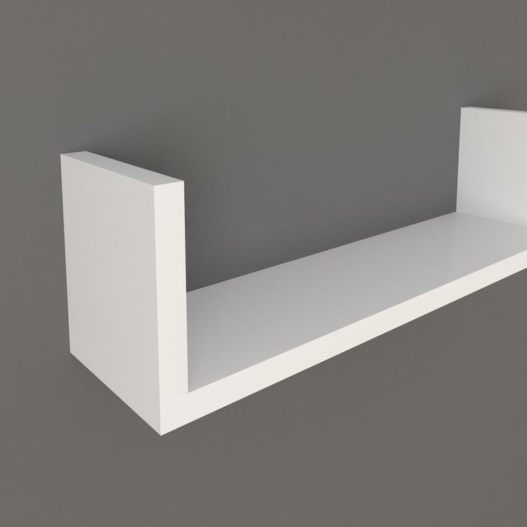 Helios Reynan Set of 3 Wall Shelves - White