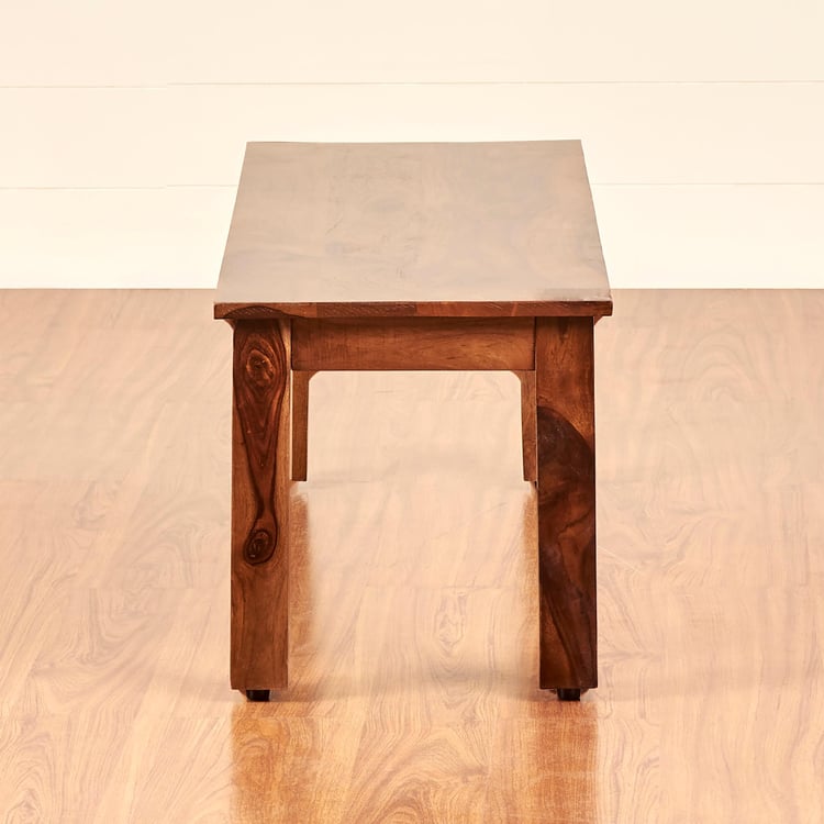 Adana Sheesham Wood Big Dining Bench - Brown