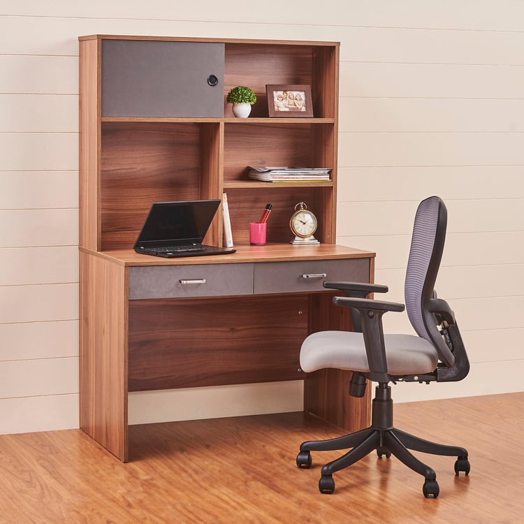 Alps Nxt Mesh Medium Back Office Chair - Grey