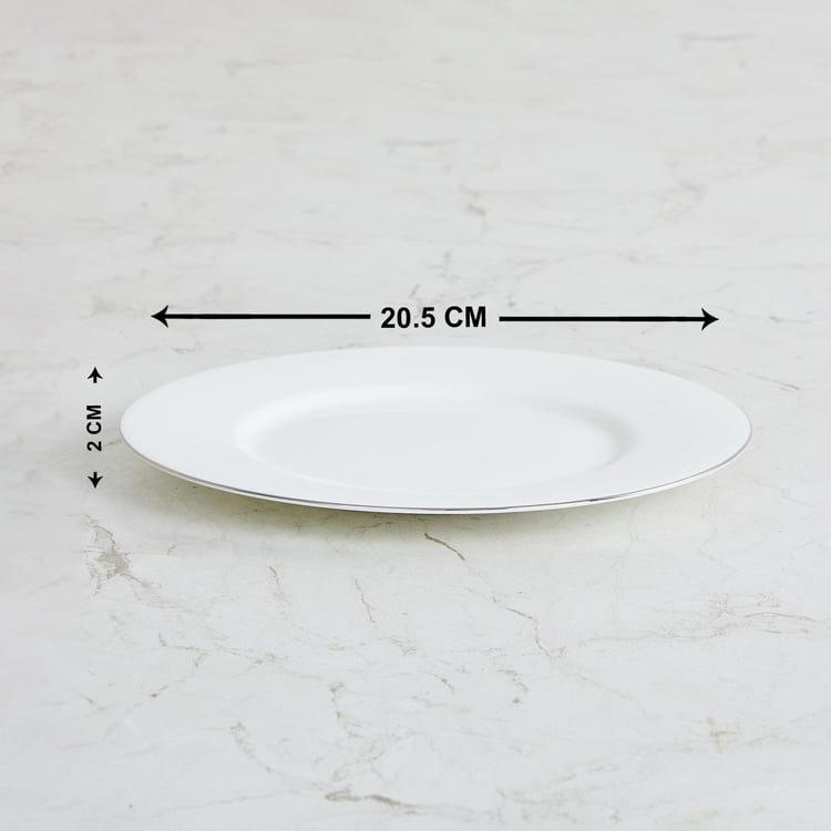 Marshmallow Bone China Side Plate - 20.5cm