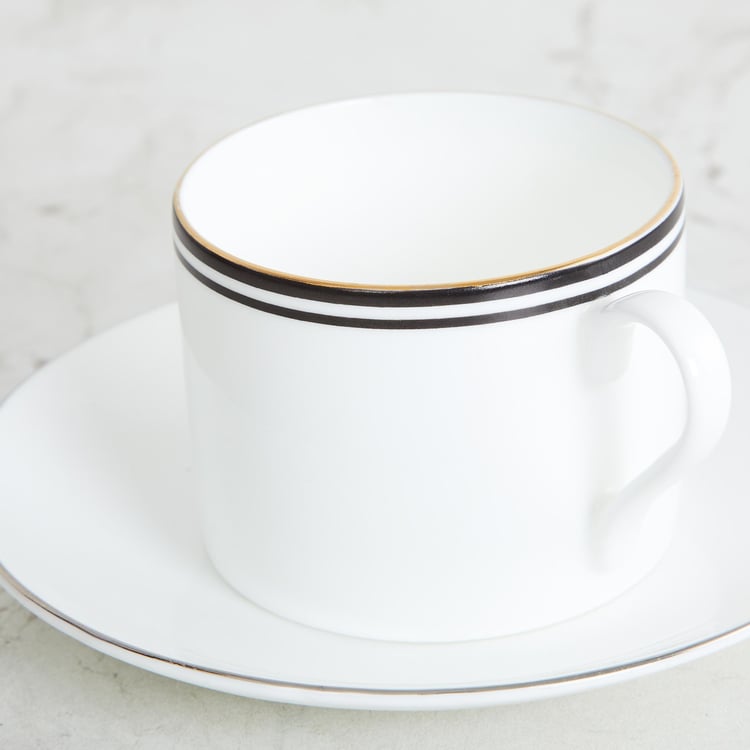 Marshmallow Bone China Cup and Saucer - 250ml