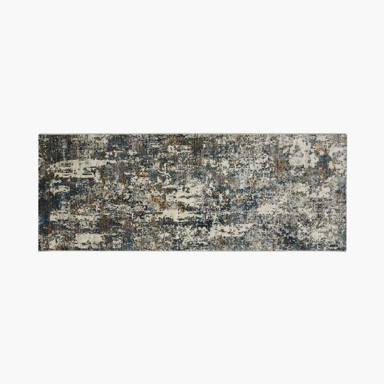 OBSESSIONS Amara - Grey Printed Floor Carpet - 60x150cm