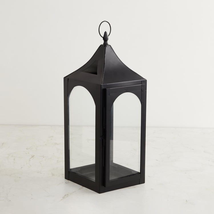 Selena Black Metal Penta Votive Lantern