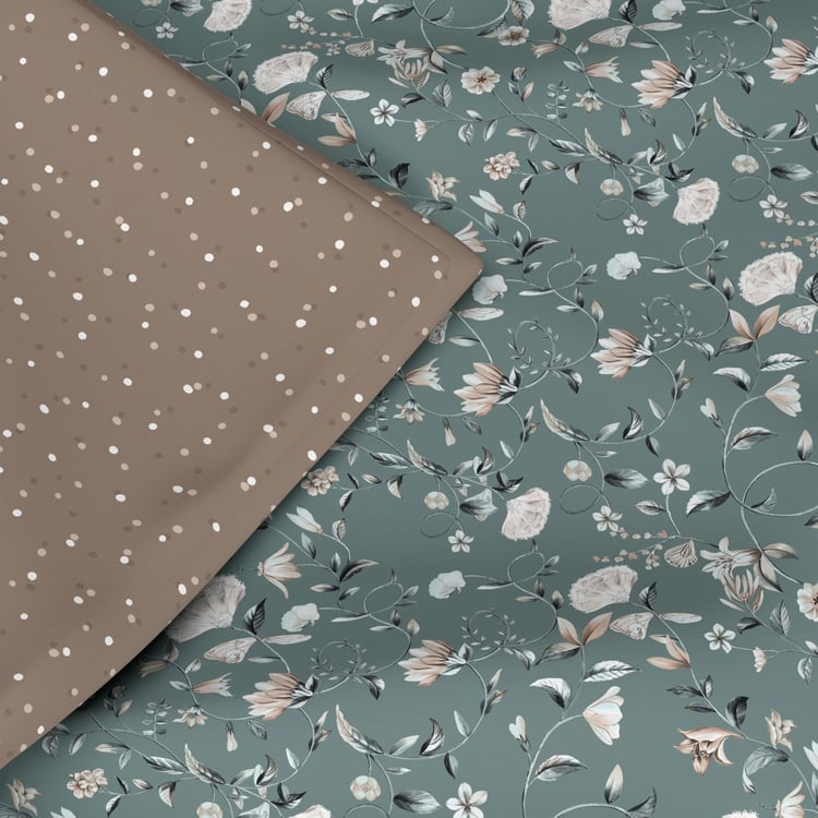 TRIDENT Comfort Living Multicolour Printed Cotton Reversible Single Bed Dohar