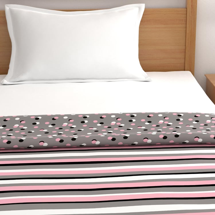 TRIDENT Comfort Living Multicolour Printed Cotton Dohar