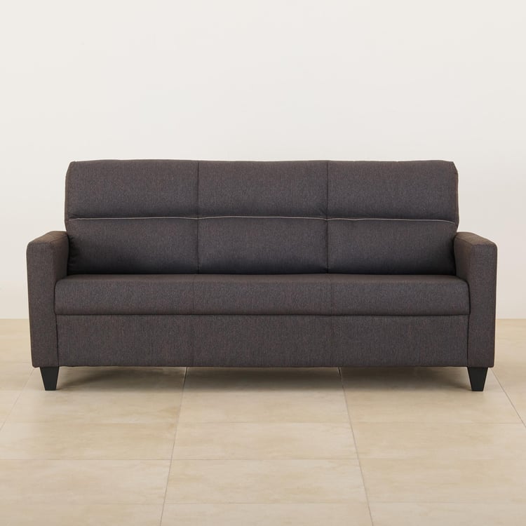 Helios Clary Nxt Fabric 3-Seater Sofa - Brown