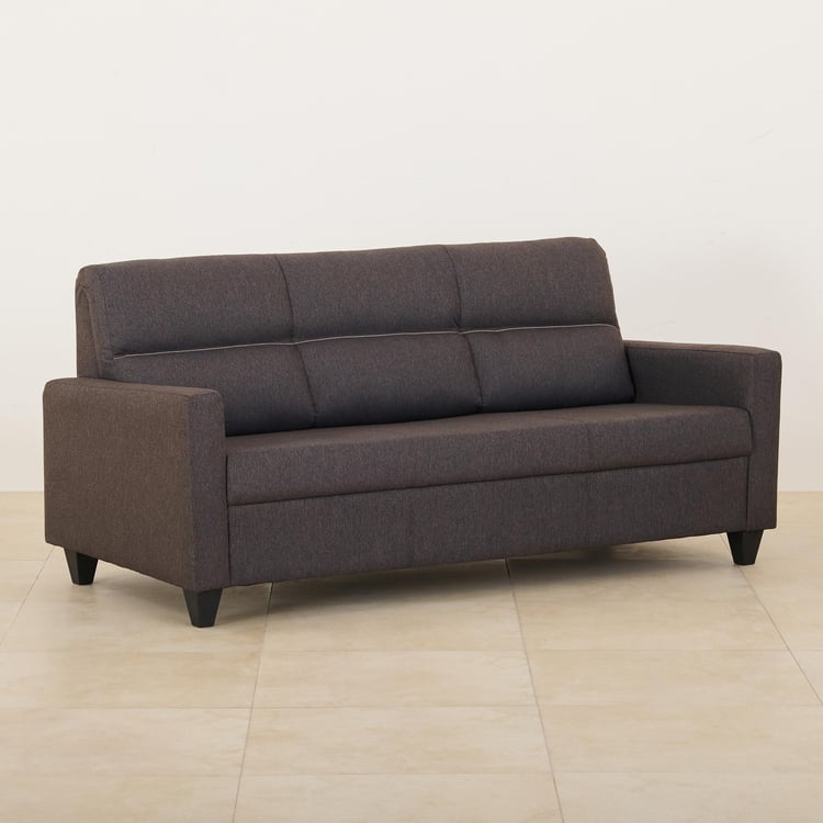 Helios Clary Nxt Fabric 3-Seater Sofa - Brown