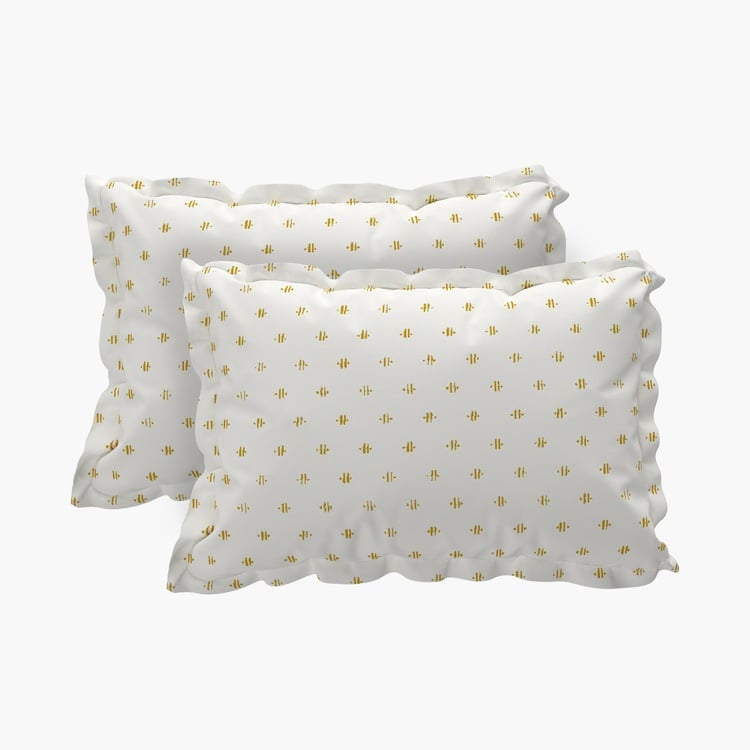 Sapphire Set of 2 Pillow Covers - 45x70cm - Styles May Vary