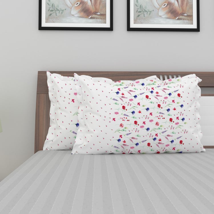Sapphire Set of 2 Pillow Covers - 45x70cm - Styles May Vary