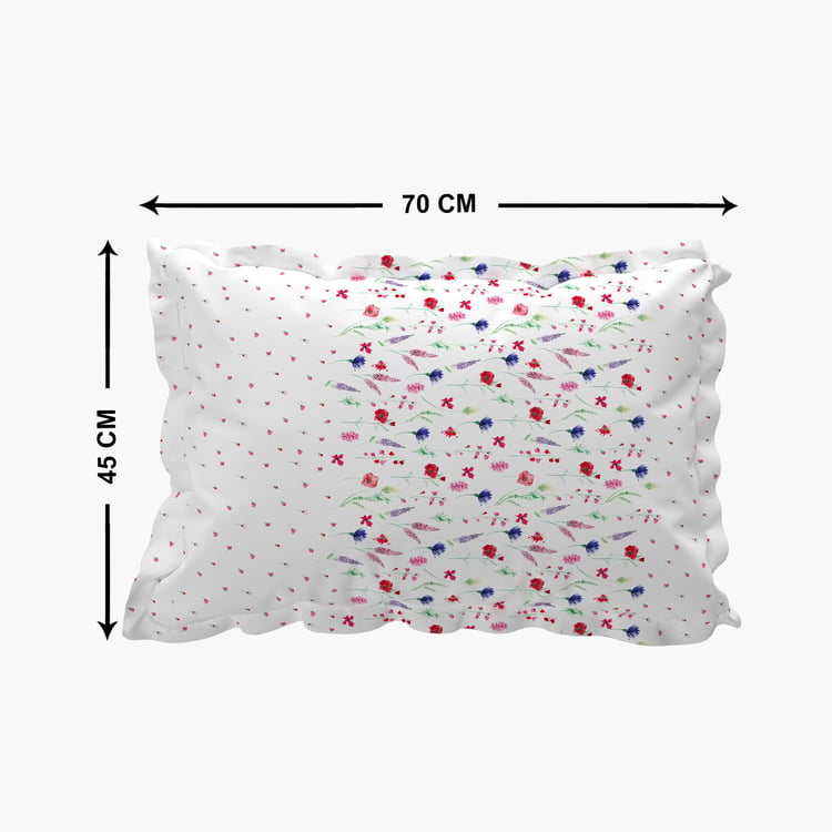 Sapphire Set of 2 Pillow Covers - 45x70cm - Styles May Vary