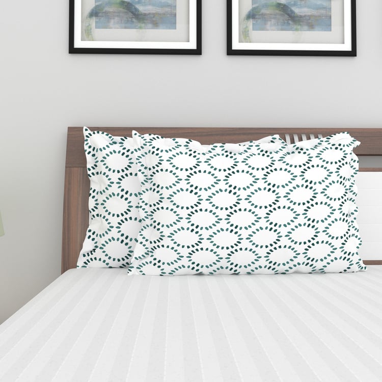 Sapphire Set of 2 Pillow Covers - 45x70cm - Styles May Vary