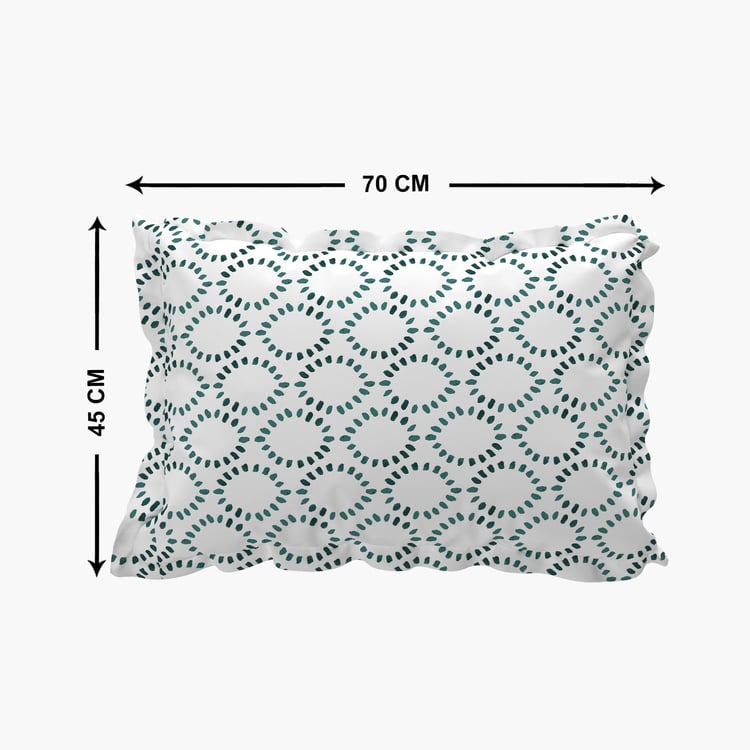 Sapphire Set of 2 Pillow Covers - 45x70cm - Styles May Vary