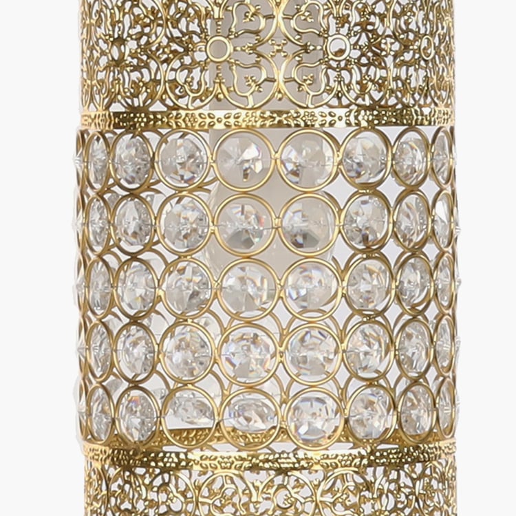 HOMESAKE Contemporary Gold Metal Pendant Light