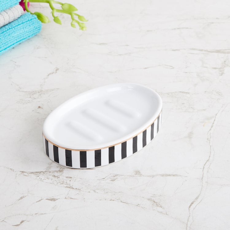 Charlie Andrey Multicolour Ceramic Soap Dish