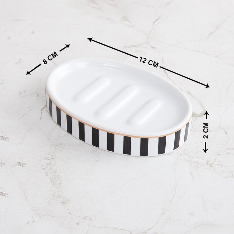 Charlie Andrey Multicolour Ceramic Soap Dish