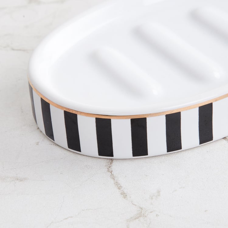 Charlie Andrey Multicolour Ceramic Soap Dish