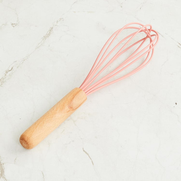 Rosemary Wooden Handle Silicone Whisk