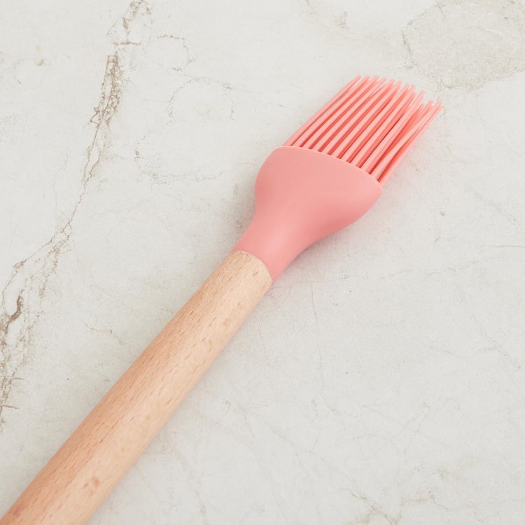 Rosemary Silicone Wooden Handle Basting Brush