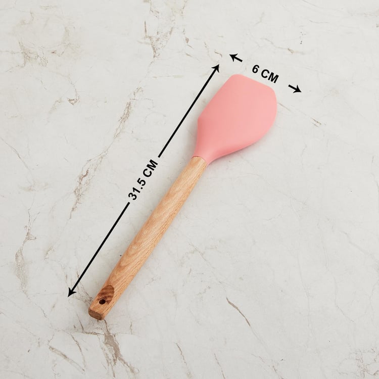 Rosemary Wooden Handle Silicone Spatula