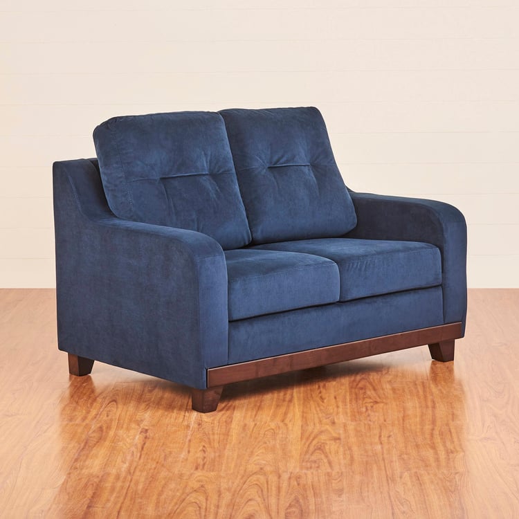 Santiago Fabric 2-Seater Sofa - Blue