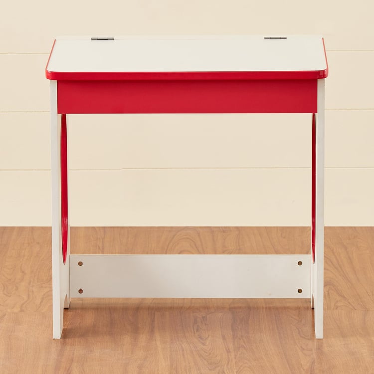 Helios Jackie Kids Study Table and Chair Set - Red