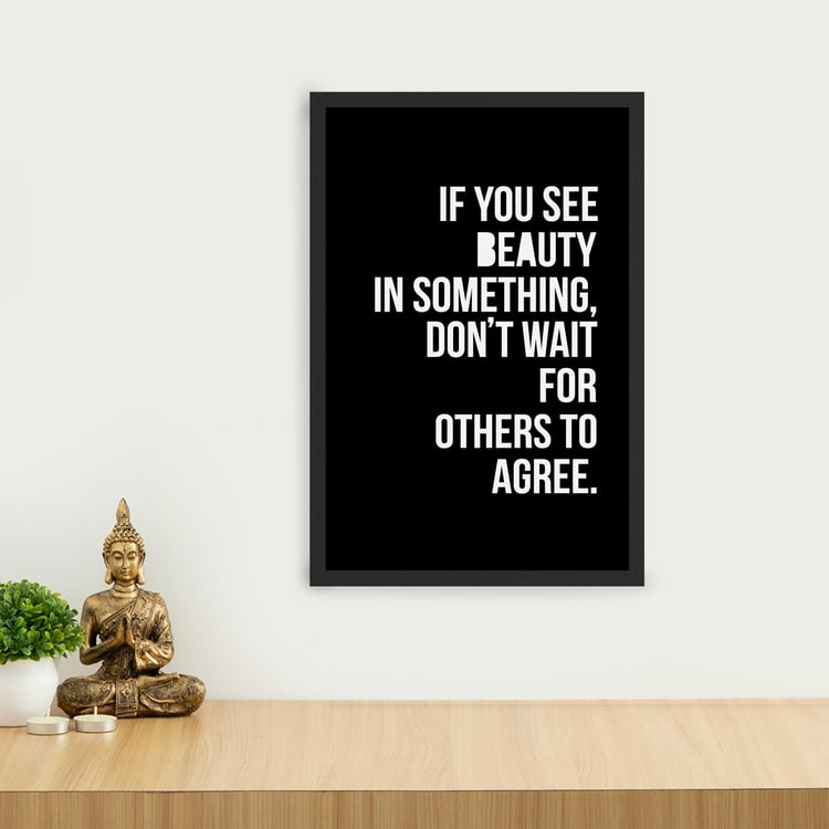 Buy Corsica Graphite Wooden Printed Picture Frame - 48x33cm from ...