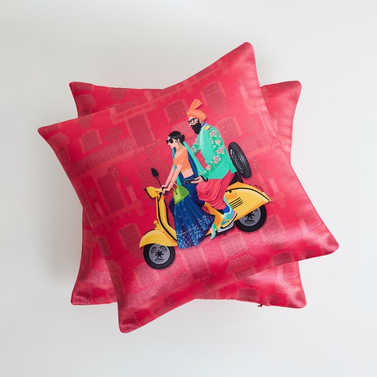 Raisa Set of 2 Cushion Covers - 30x30cm
