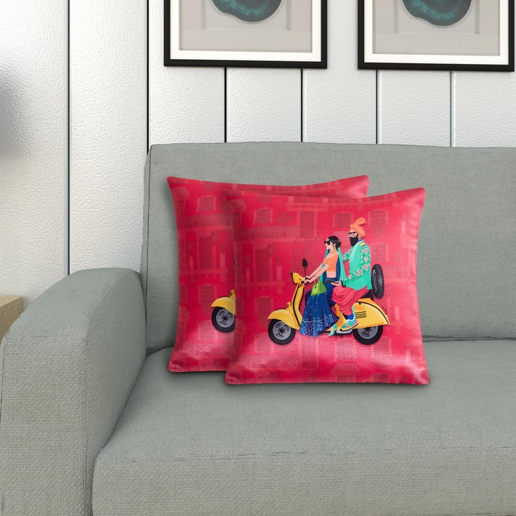 Raisa Set of 2 Cushion Covers - 30x30cm