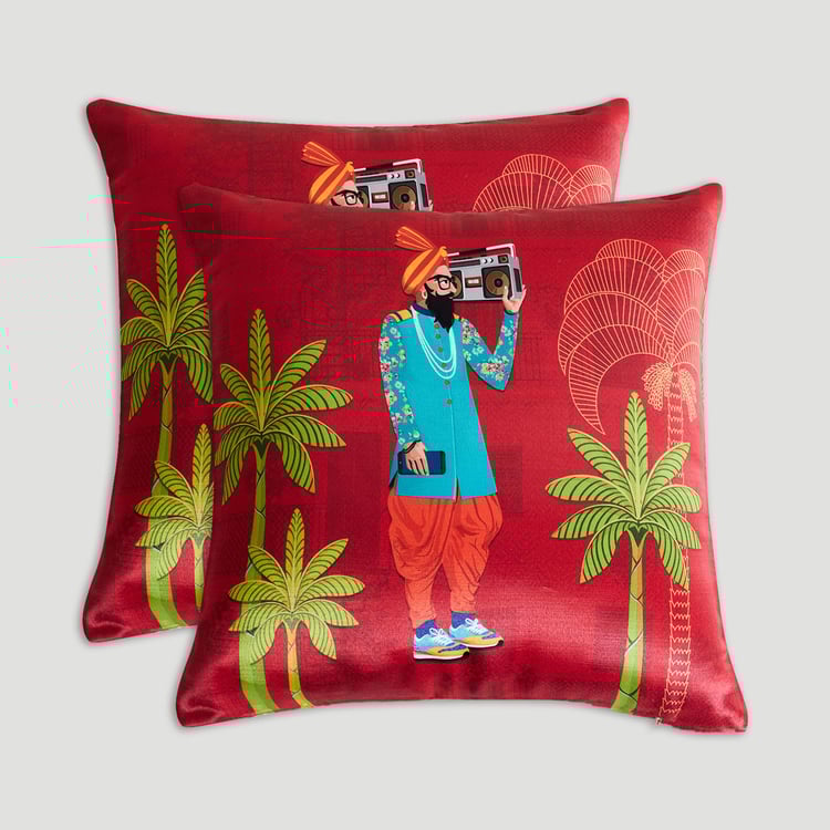 Raisa Set of 2 Cushion Covers - 40x40cm