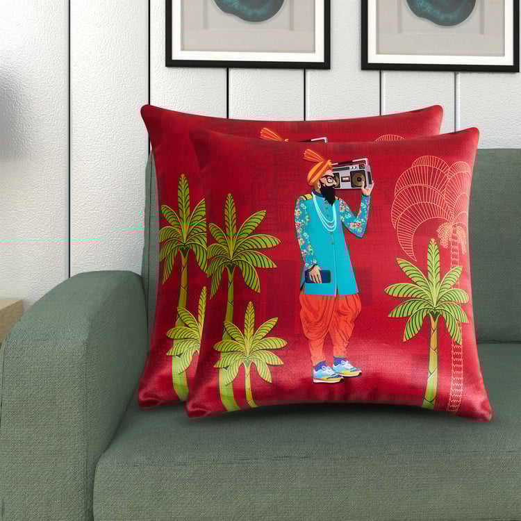 Raisa Set of 2 Cushion Covers - 40x40cm