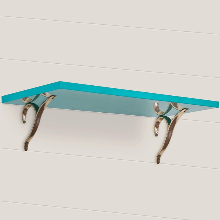 Helios Luke Wall Shelf - Teal