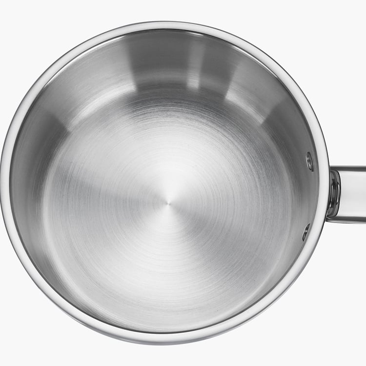 PRESTIGE Platina Popular Silver Stainless Steel Kadhai With Lid - 3.8l