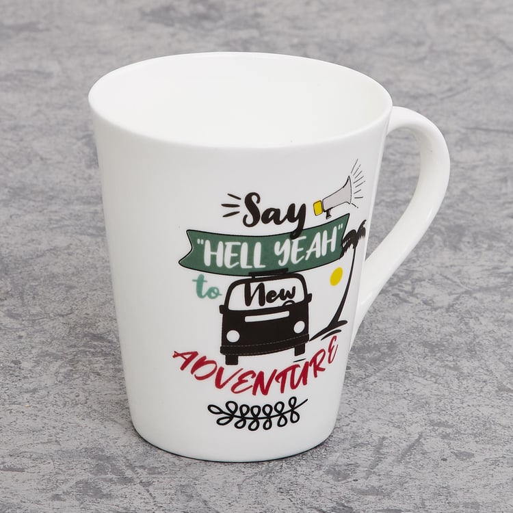 Corsica Oxford Bone China Coffee Mug - 340ml