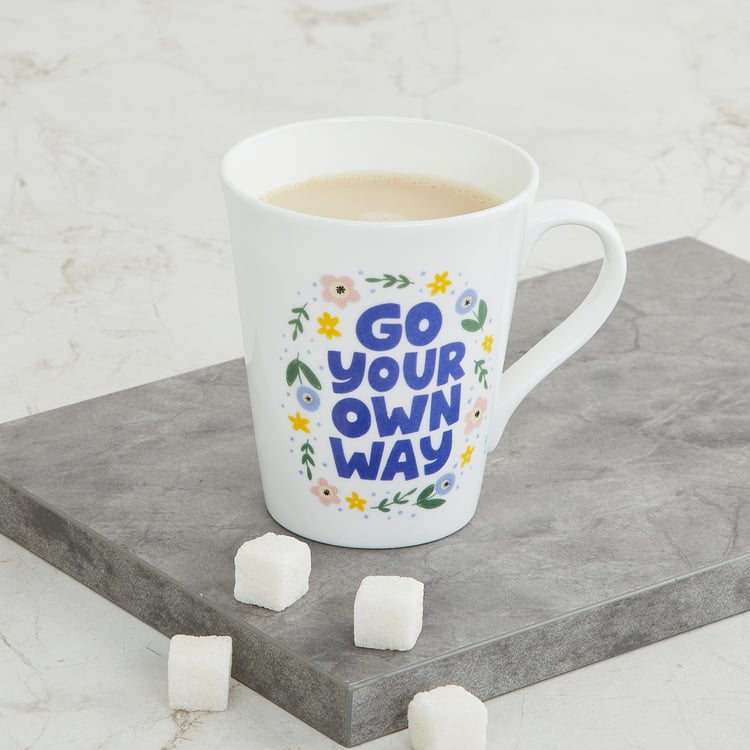 Corsica Oxford Bone China Milk Mug - 340ml