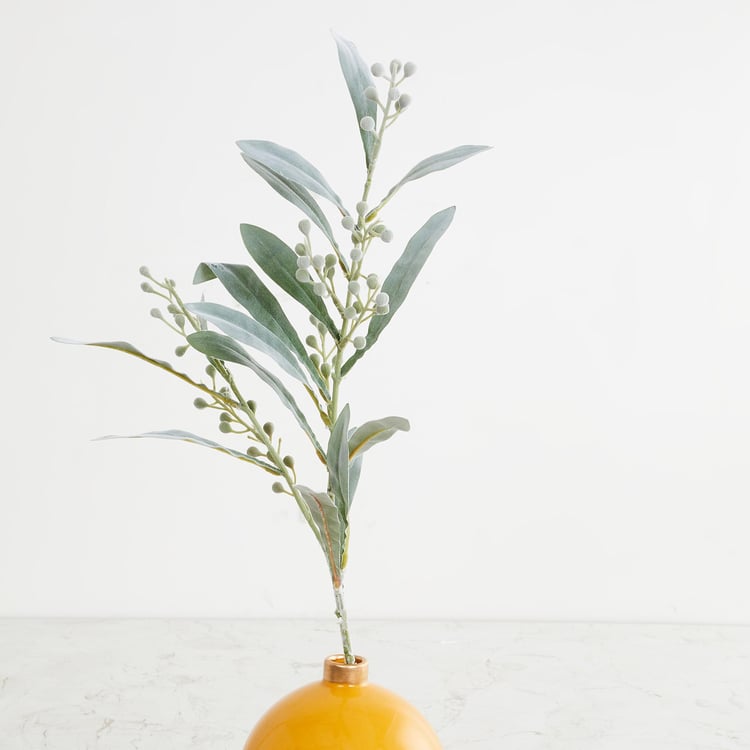 Botanical Berry Plastic Artificial Leaves