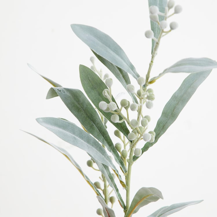 Botanical Berry Plastic Artificial Leaves