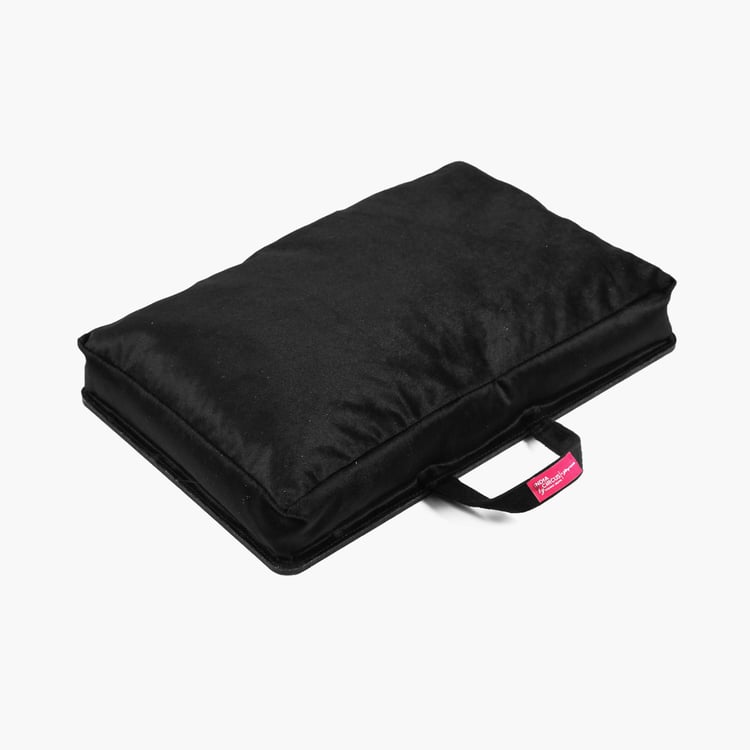 INDIA CIRCUS Scarlet Poppy Flower MDF Lap Tray - 28x44cm