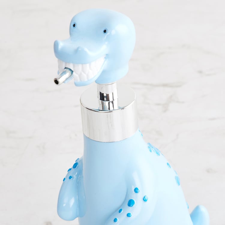 Corsica Slate Polyresin Dinosaur Soap Dispenser