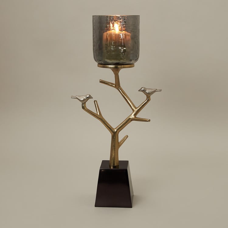 Eternity Pillar Candle Holder