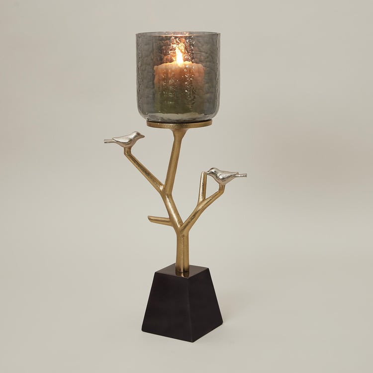 Eternity Pillar Candle Holder