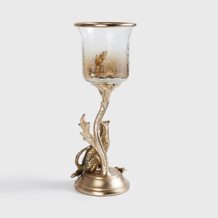 Fiesta Pillar Candle Holder