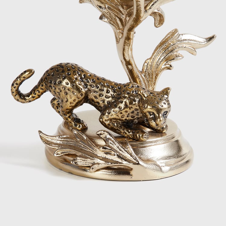 Eternity Glass Leopard Vase