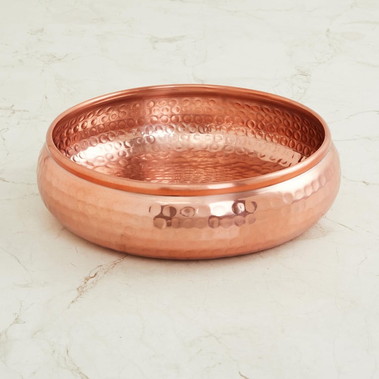 Austin Metal Hammered Potpourri Bowl